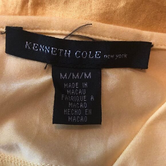 3 for $30! Kenneth Cole yellow  tank top - Picture 4 of 10